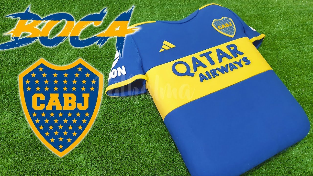 TORTA BOCA JUNIORS - TORTA CAMISETA BOCA JUNIORS