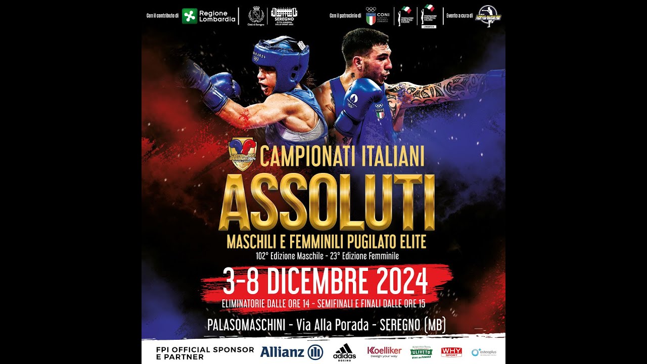 CAMPIONATI ITALIANI ASSOLUTI M/F 2024 | FINALI