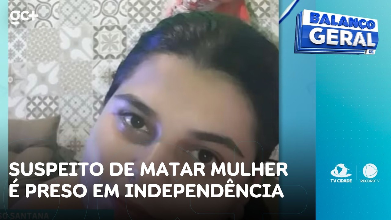 Suspeito de matar mulher é preso com moto roubada, arma e joias em Independência | Balanço Geral CE