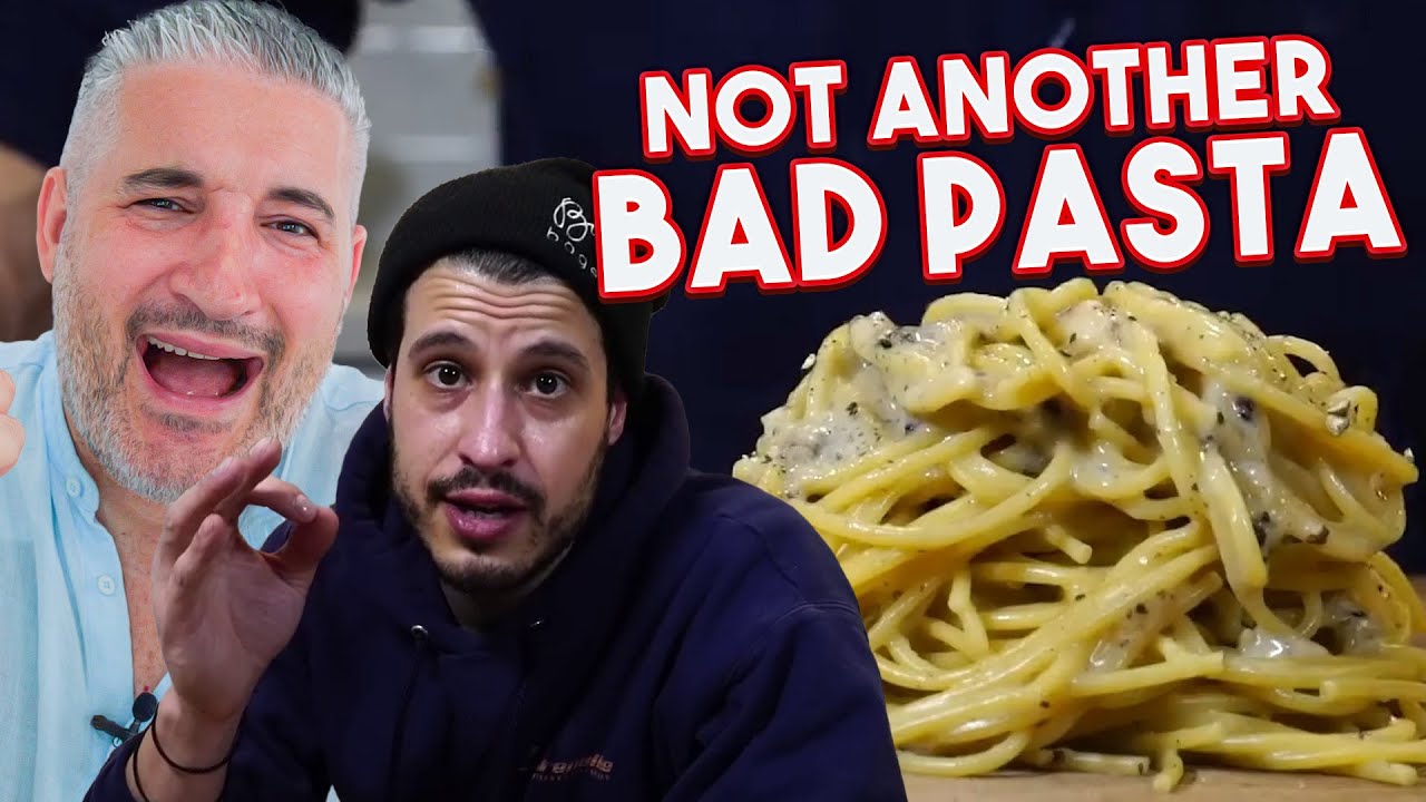Am I reacting to the Best Cacio e Pepe Recipe Ever?