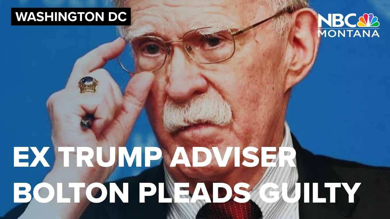 Ex-Trump national security adviser John Bolton pleads guilty in Maryland federal court