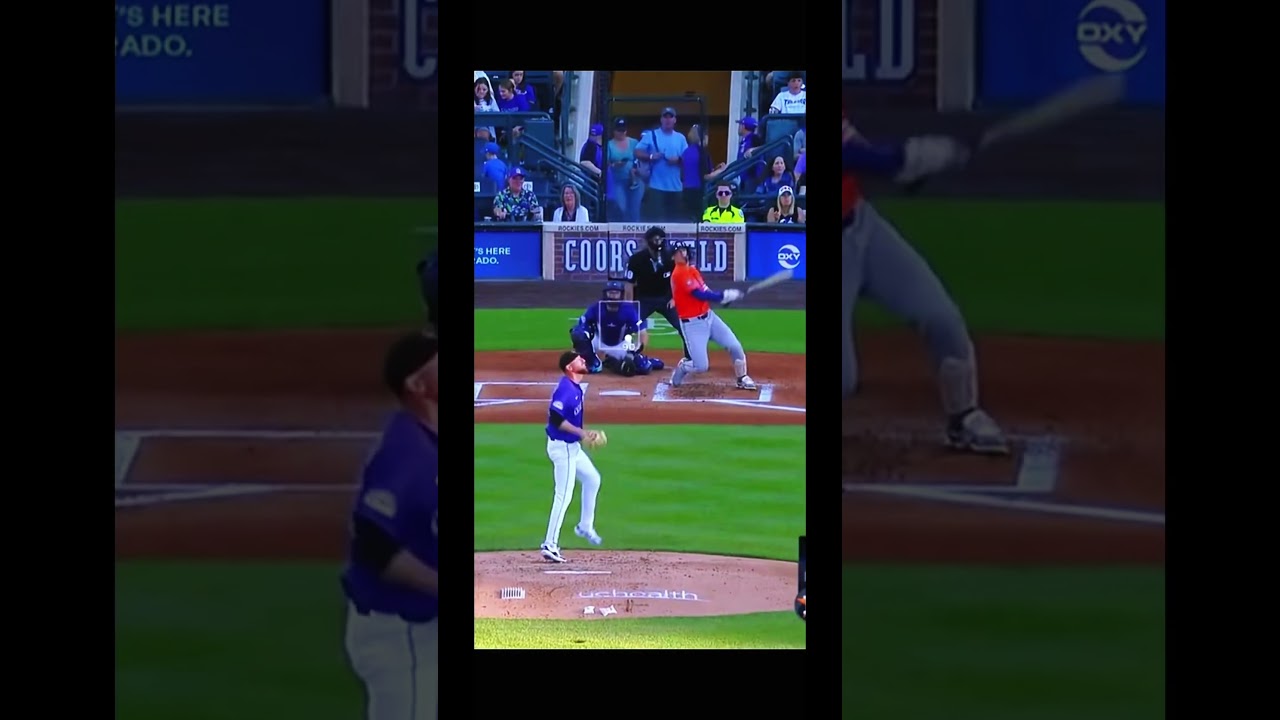 Shay Whitcomb First MLB HR🥲#shorts #subscribe #like #baseballszn