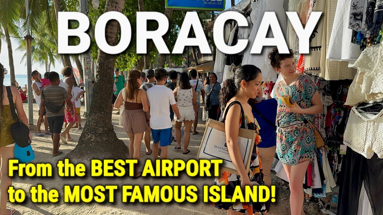 Philippines’ BEST Airport to the #1 MOST Famous Island! 🇵🇭 BORACAY TOUR 2025 from CLARK AIRPORT!
