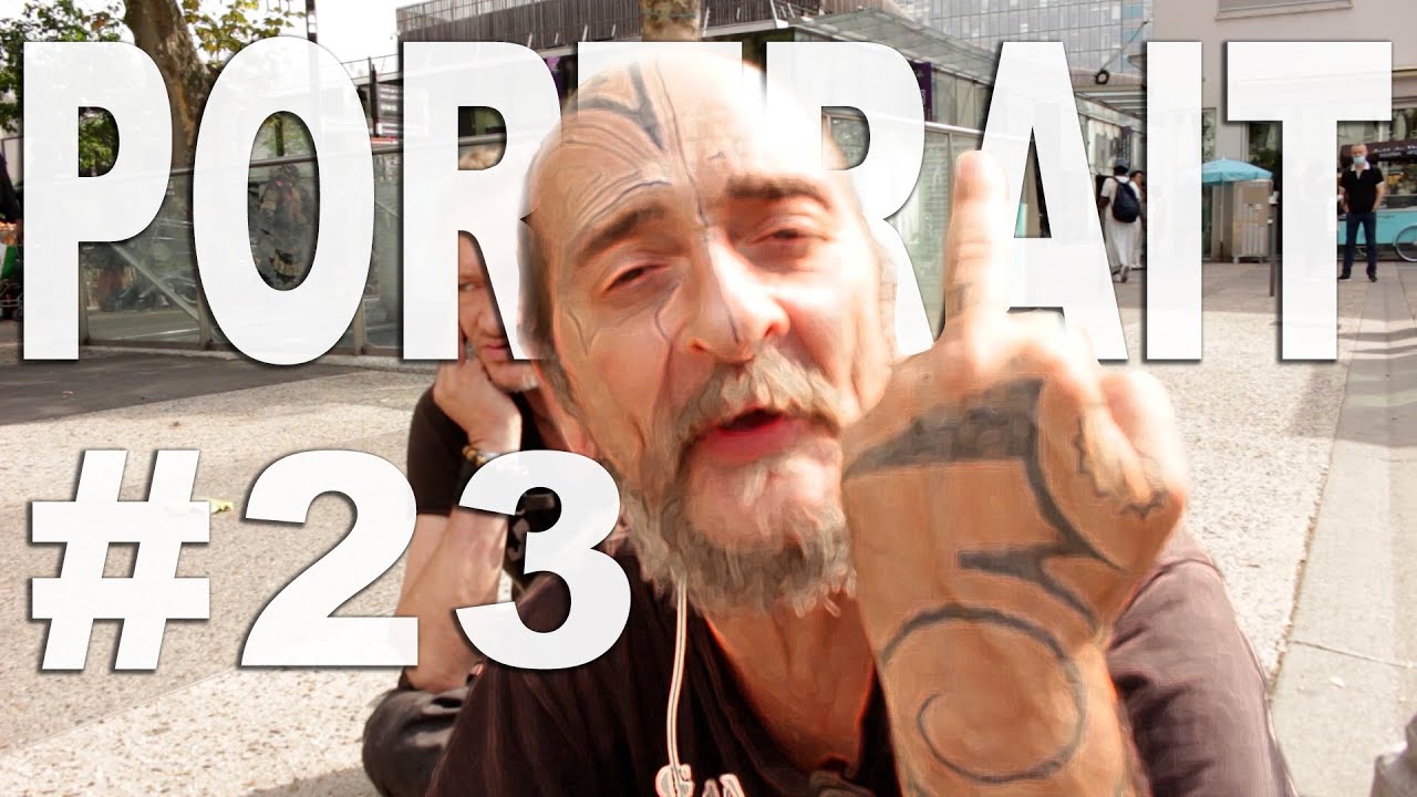 PORTRAIT #23: Hommage à Alien, un punk à chien parisien (www.videaste.eu)