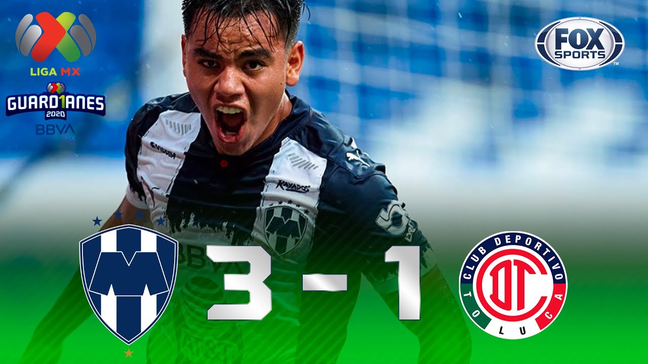 Monterrey - Toluca [3-1] | GOLES | Jornada 1 | Liga MX Guard1anes 2020
