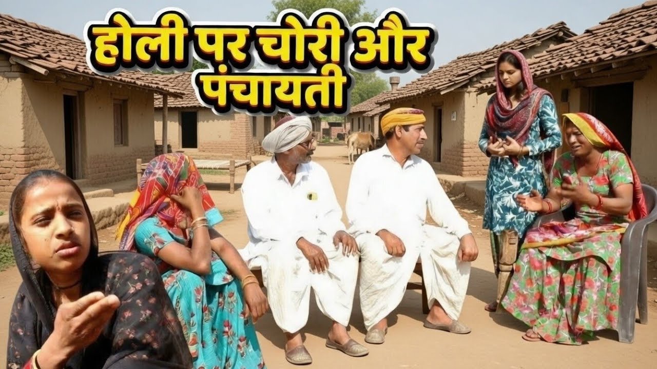 होली पर चोरी ।। राजस्थानी हास्य कॉमेडी ।। Rajveer ki comedy || #rvbanjara Mahesh goswami 