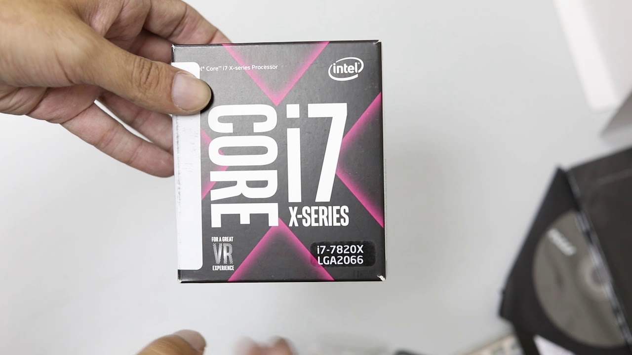 Installing Core i7 7820x on MSI RAIDER X299  No commentary