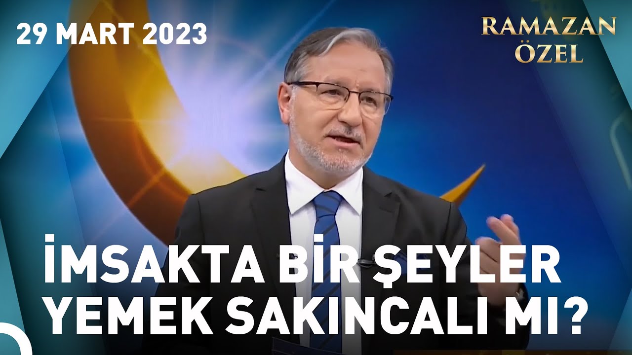Sabah Ezanı Bitene Kadar Bir Şeyler Yiyip İçebilir Miyiz?| Prof. Dr. Mustafa Karataş ile Sahur Vakti