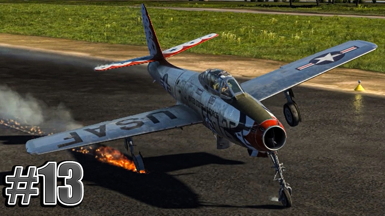 Satisfying Crashes and Mishaps #13 - IL-2 Korea