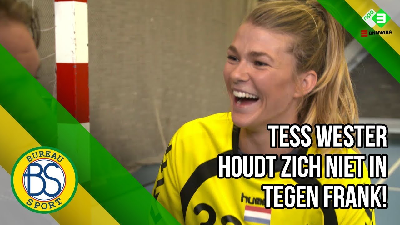 Handbalkeepster Tess Wester neemt Frank onder vuur!