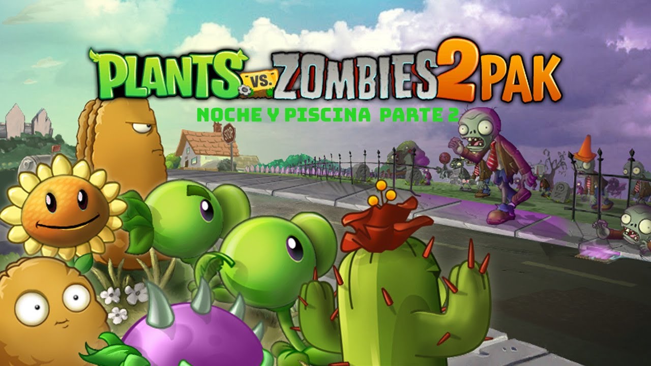 DE LA NOCHE A LA PISCINA DESDE CERO EN PVZ  2026 🧟‍♂️🌚 [PARTE 2] REMAKE