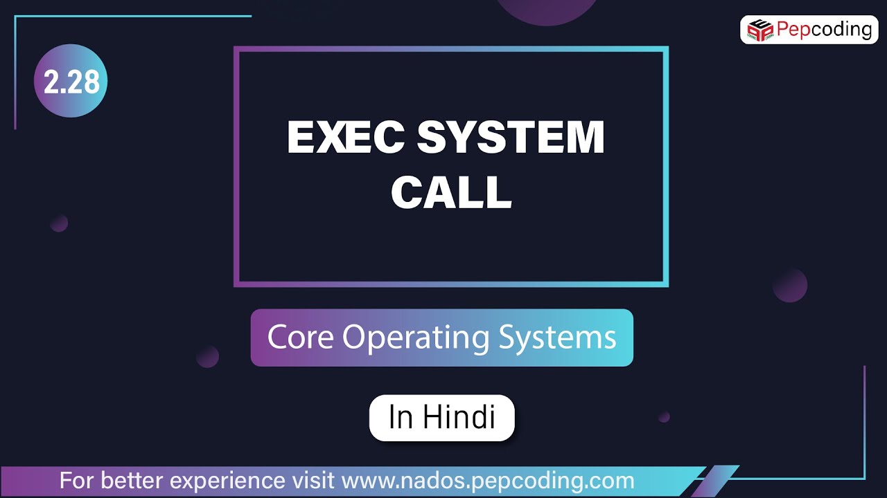 2.28 Core_Operating Systems_Hindi_exec System Call