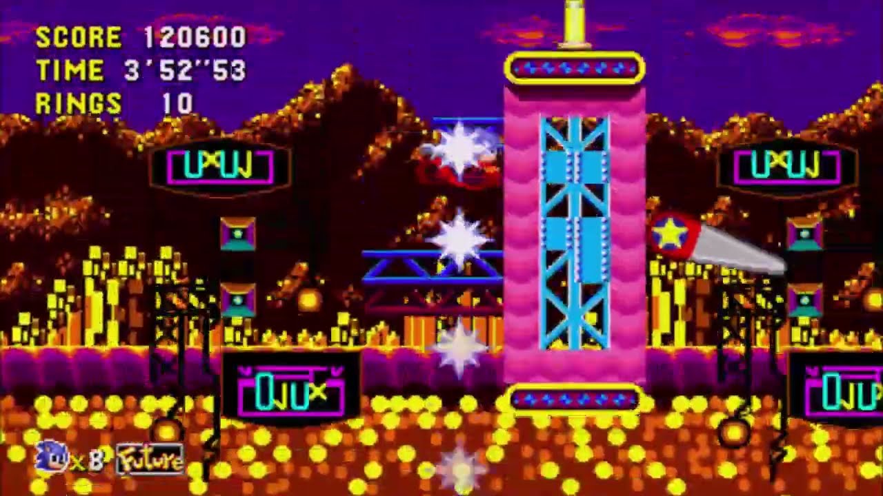 Sonic The Hedgehog CD - Parte 3 - Metrópoles Pinball