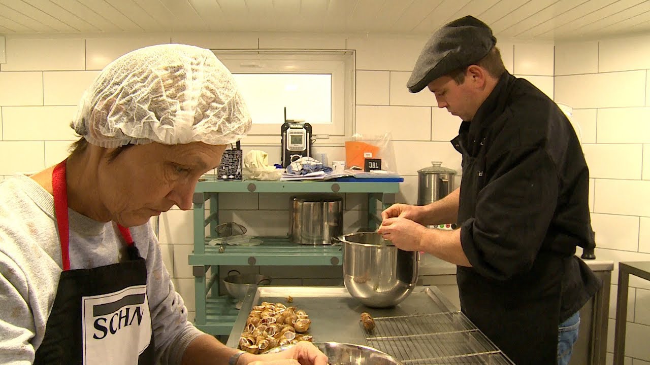 Un éleveur d'escargots à Ebersheim