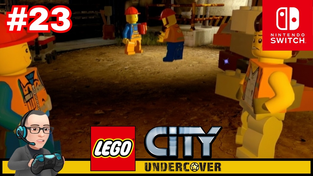 #23 - LEGO CITY UNDERCOVER - Chase est l'Expert du BTP ! 🏗️👷‍♂️ - Let's Play [FR Nintendo Switch]
