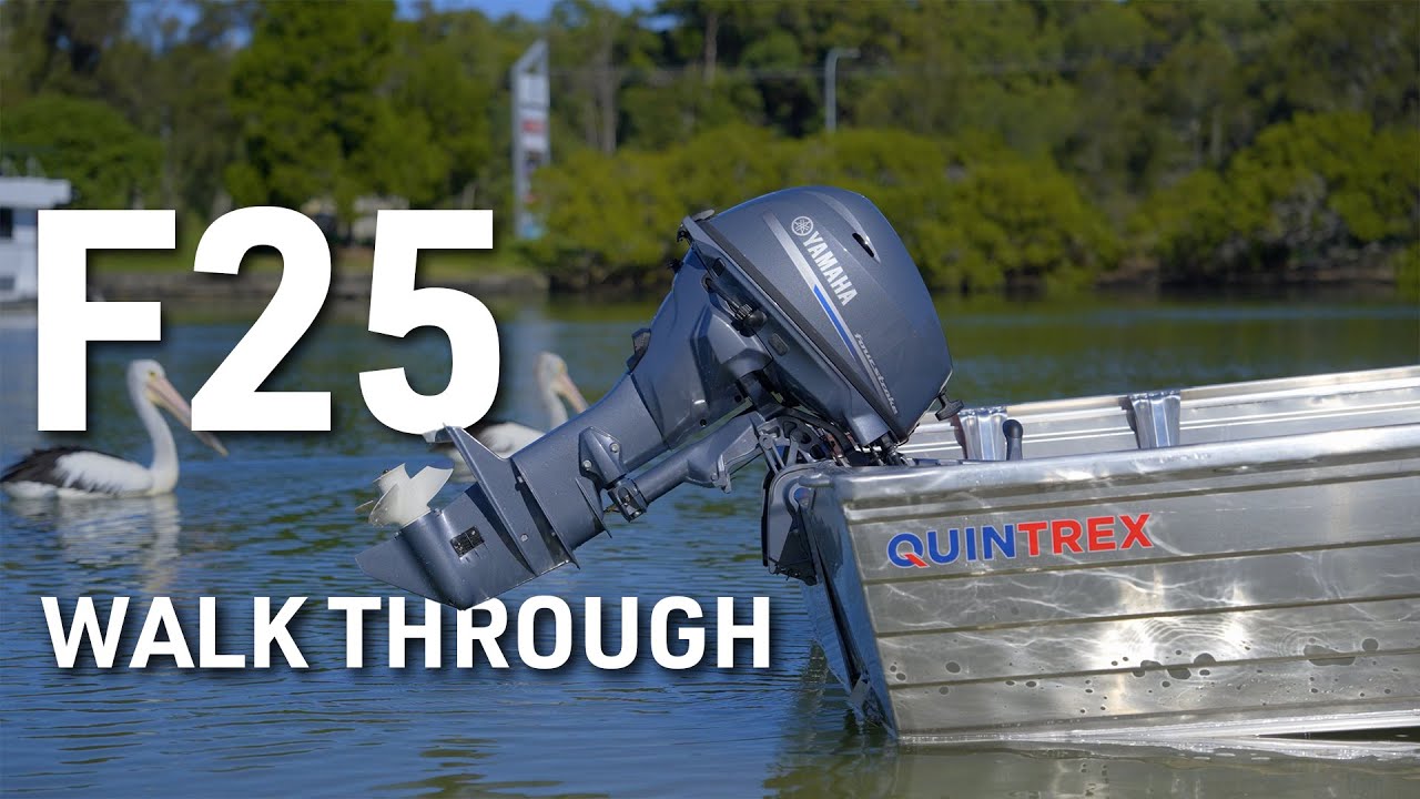 Yamaha 25hp Outboard Walk-Through
