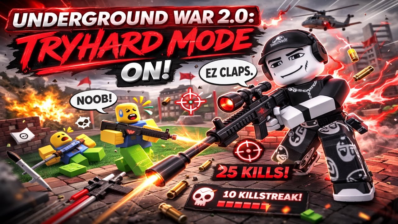 Playing UGW as a TRYHARD 😰 //roblox gameplay// #montage #roblox #viral #gameplay