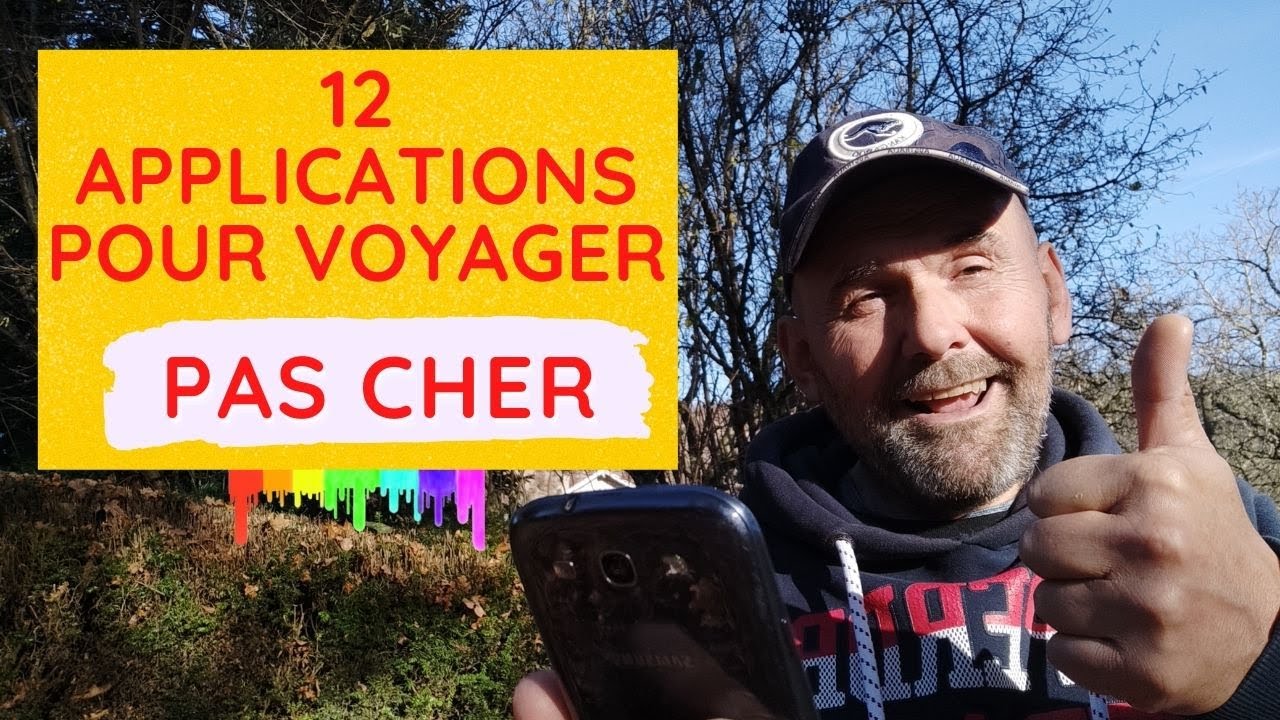 12 Applications pour VOYAGER PAS CHER