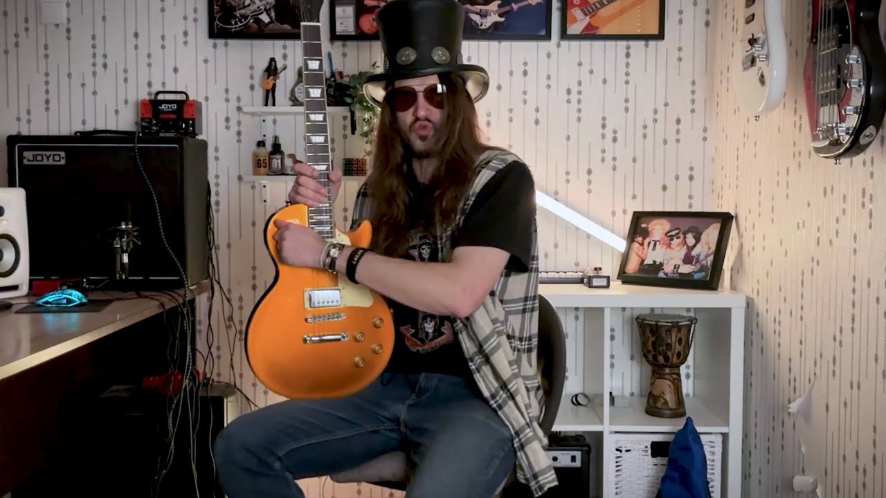 Les Paul для моего кармана | Электрогитара JET JL-500 GD