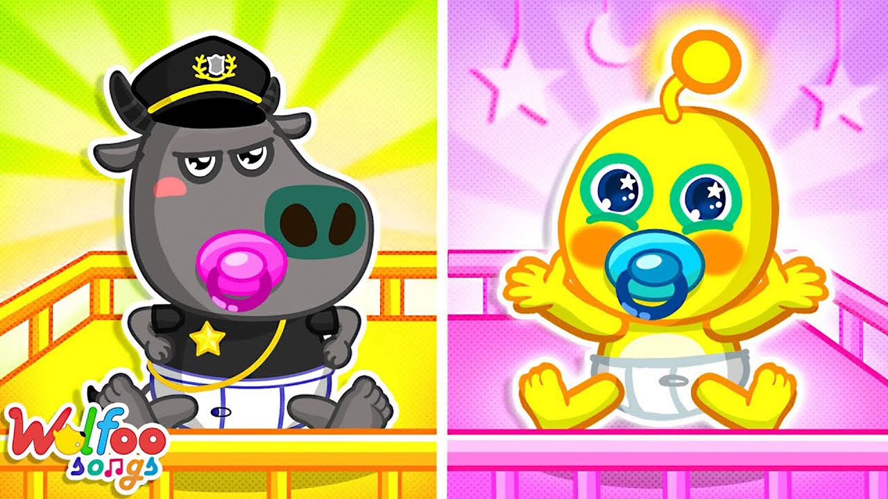 Tiny Police Officer vs Baby Alien | Funny Baby Care Song | Best Kids Songs Series by Wolfoo Friends