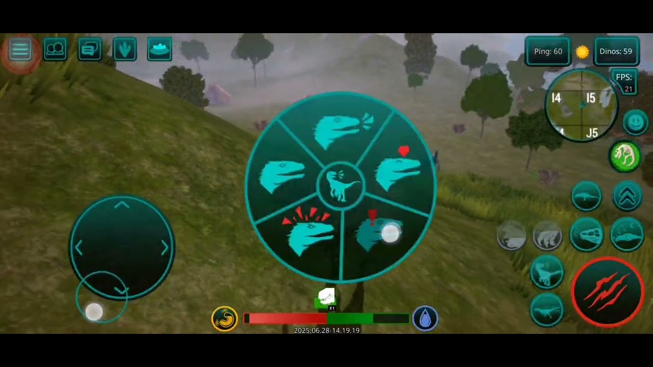 Jugando con el dilo modo tóxico (the cursed isla)