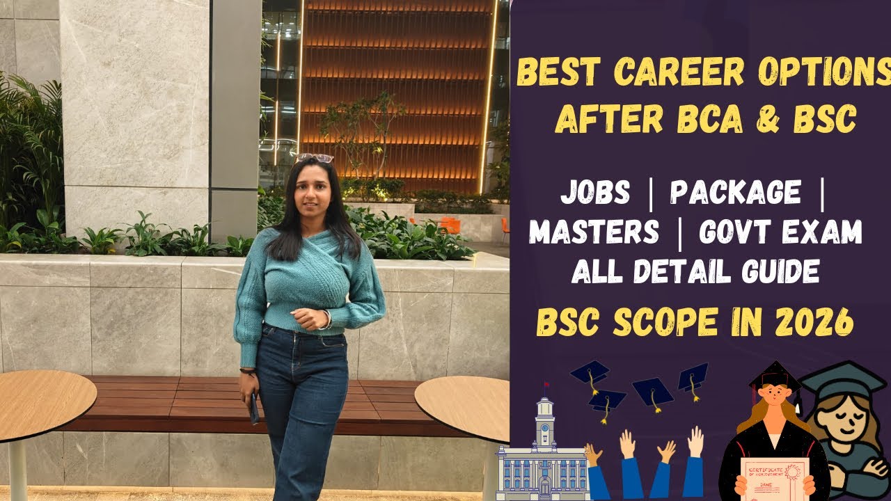 Best career options after BCA | BSC | Masters & Job Detail Guide 2026