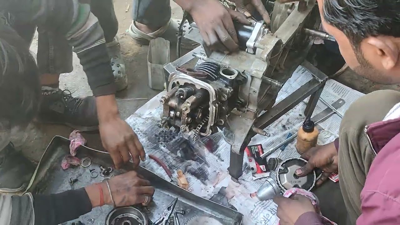 Maestro edge (scooty ka ful engine fitting) मास्ट्रो एज फुल इंजन फिटिंग#youtubevideo #Maestro