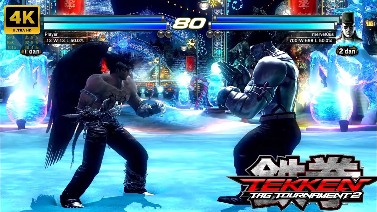 Tekken Tag Tournament 2 Devil Jin & True Ogre Gameplay