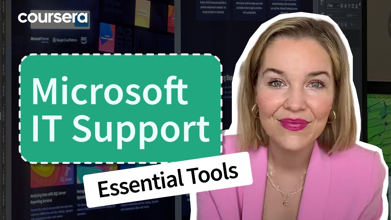 Learn Leading IT Tools with the Microsoft IT Support Professional Certificate