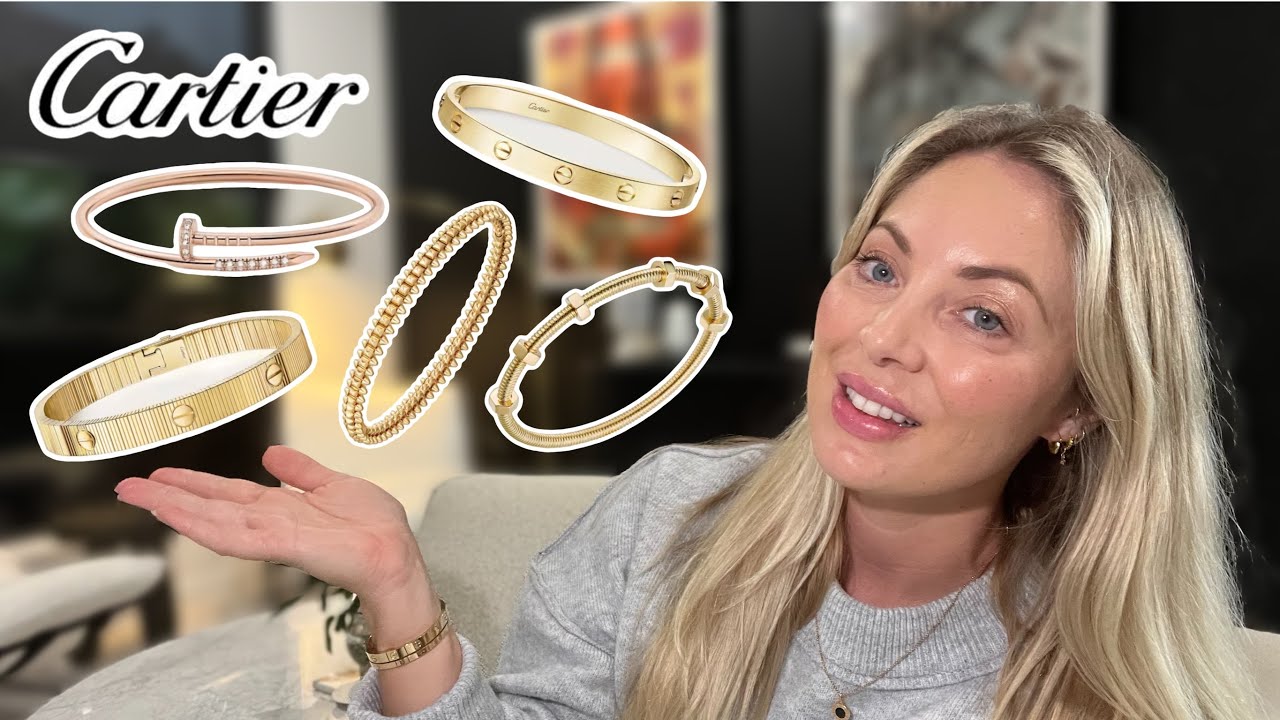 Влог о покупке браслетов Cartier ✨ Примерка LOVE, Clash, Juste un Clou и &Eacute;crou + Гид по ценам