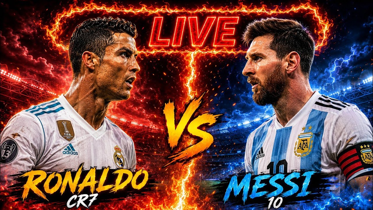 🔴 LIVE: Who Will Win the Golden Boot? 👑 Messi 🆚 Cristiano Ronaldo | Global Vote 🌍 | Join Now!