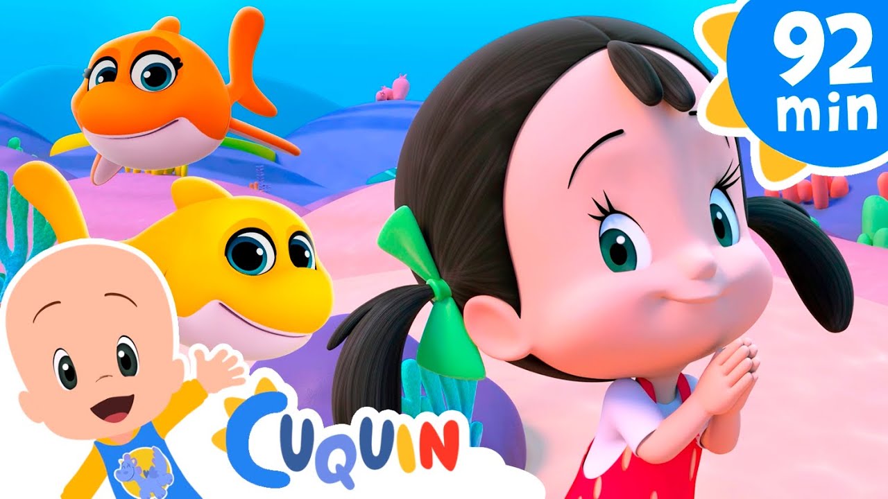 Baby Shark 🦈 (Bebé Tubarão) e mais músicas infantis de Cleo e Cuquin