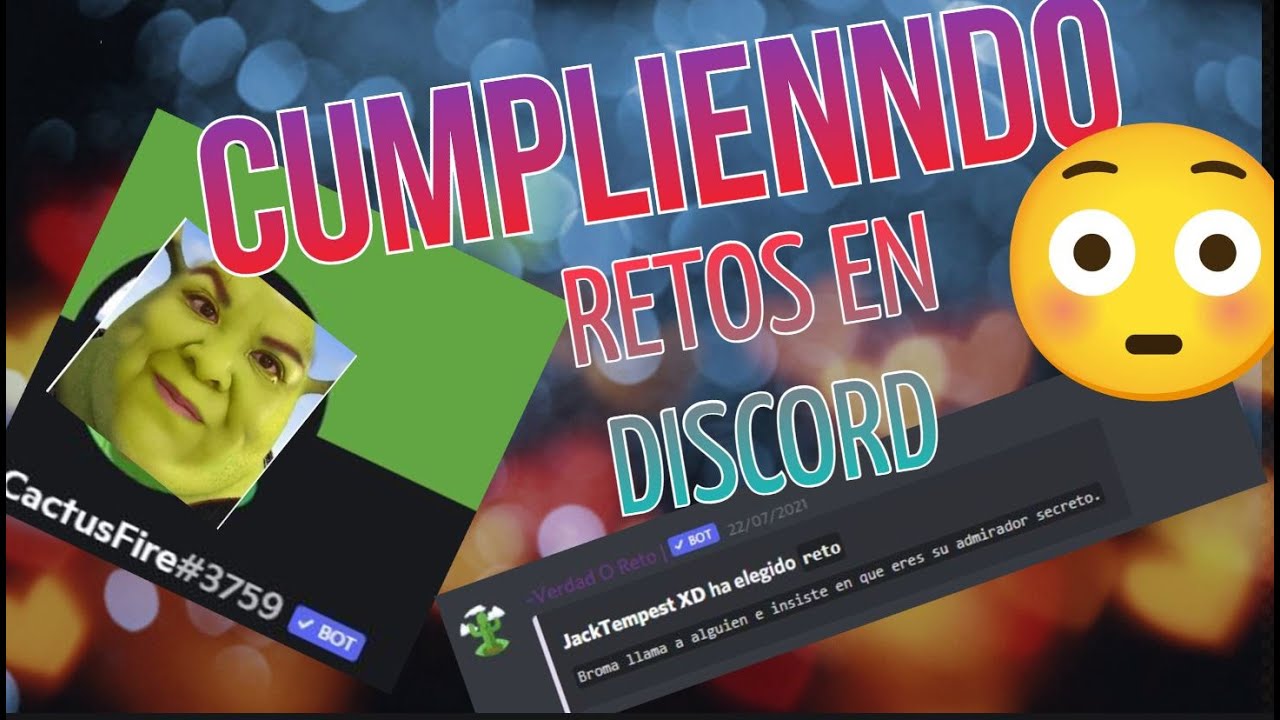 Cumpliendo retos en discord 😎🖖JackHeart