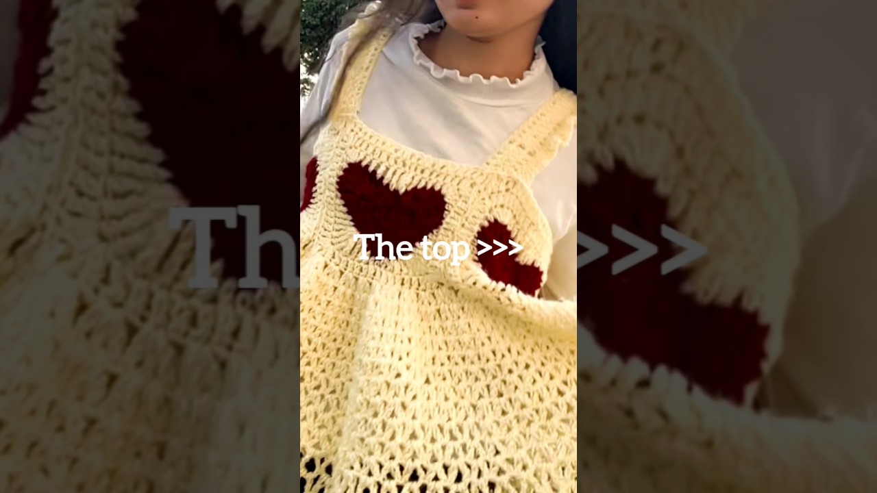 Cute cozy crochet top ✨