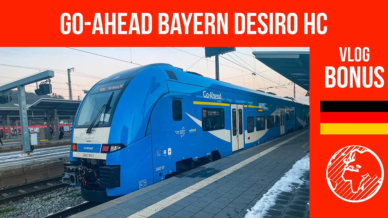 Der neue Desiro HC von Go-Ahead Bayern | TripReport (1. Klasse) | Bonusvlog