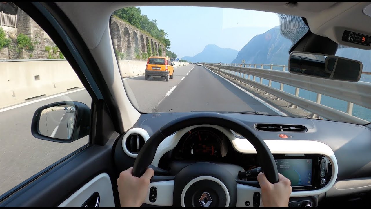2024 Renault Twingo 1.0 SCe - Milan/Como, Lombardy, Italy - POV Driving 4K