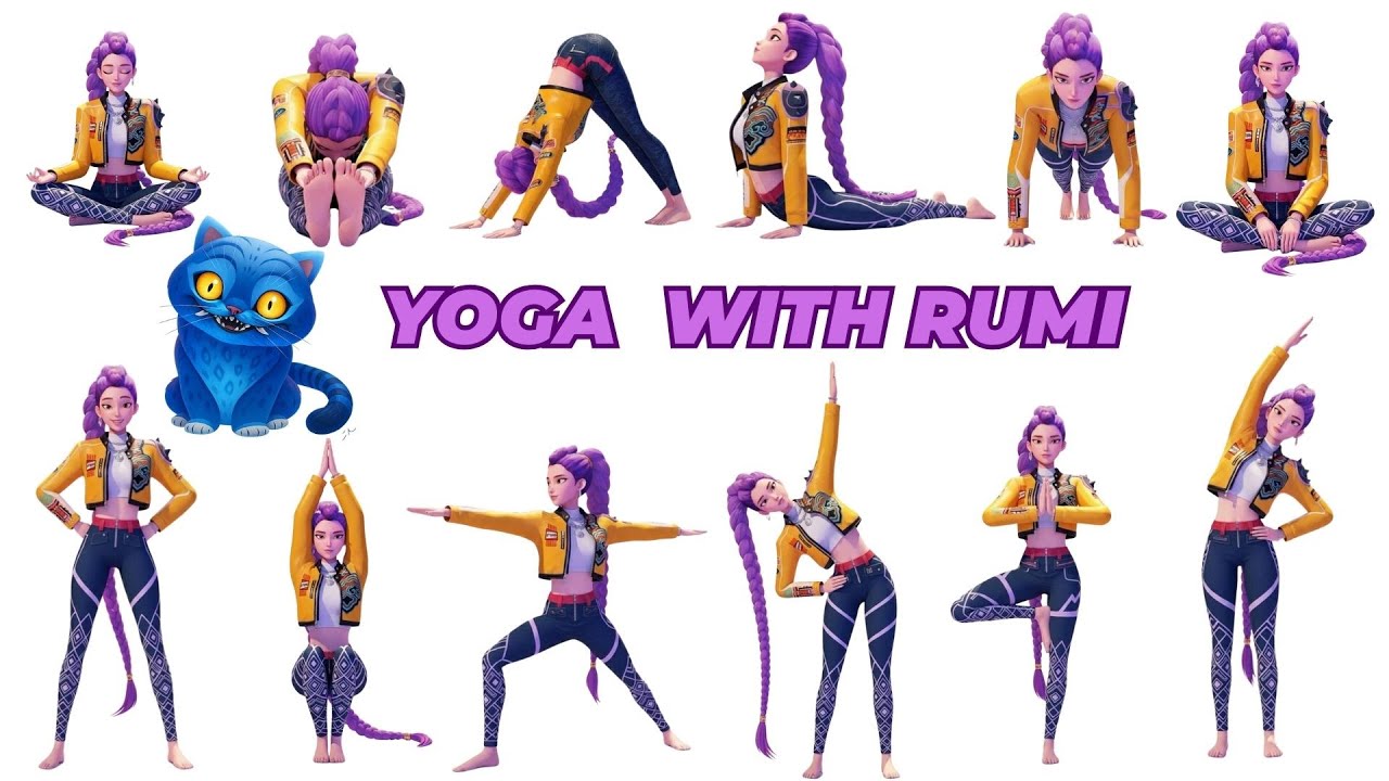 5-Minute Relax Yoga with RUMI | Stretch to the Beat for Fun & Energy