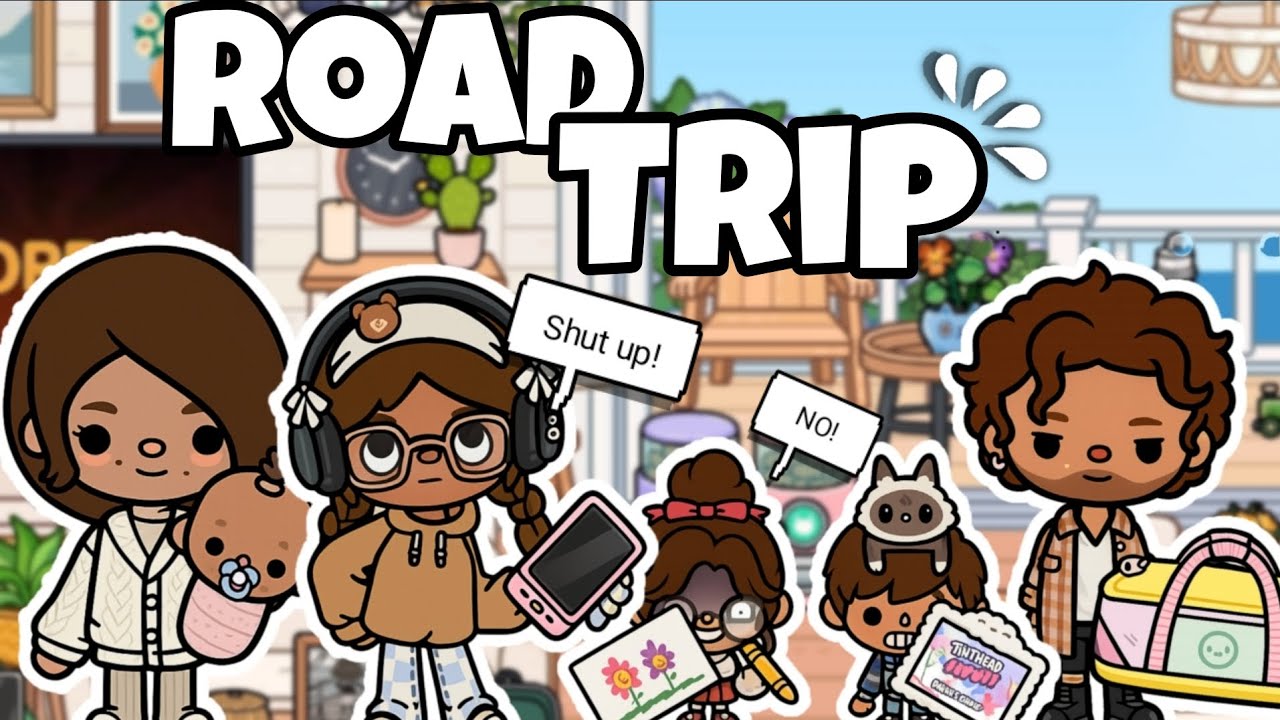 *aesthetic* Road trip to grandma's! (With voice)