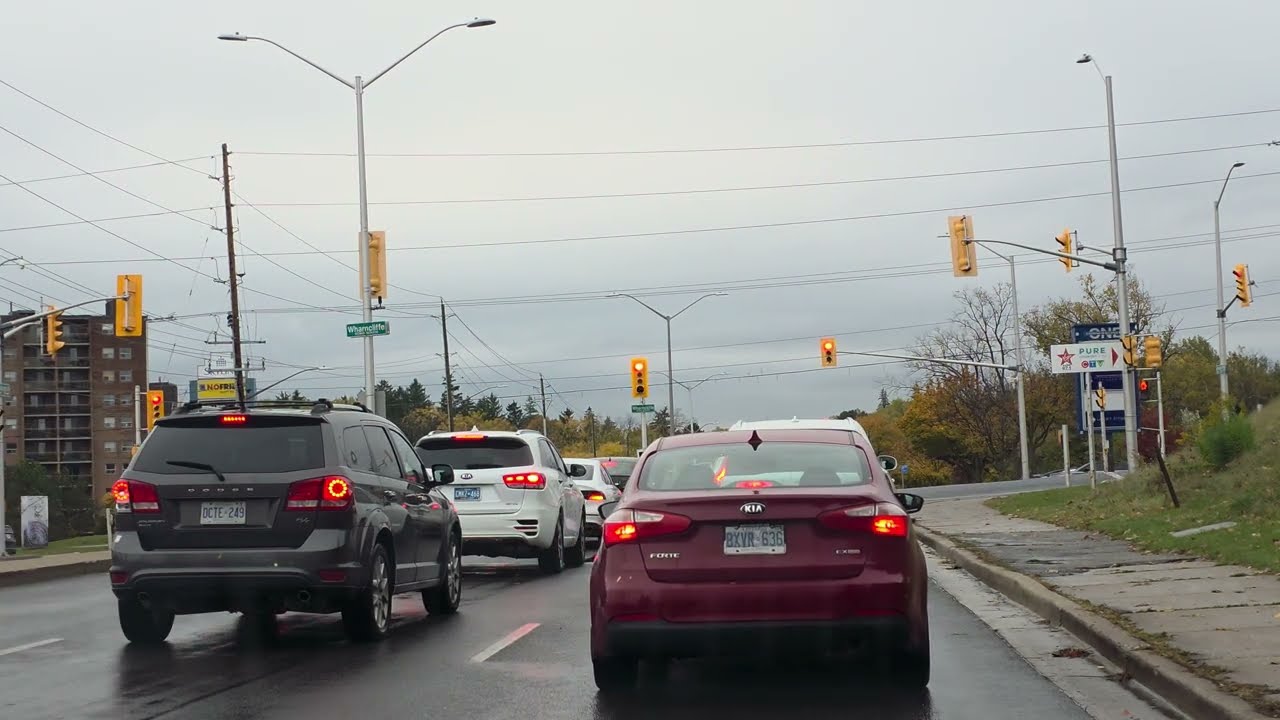 Getting Around London, Ontario on a Gloomy Morning.