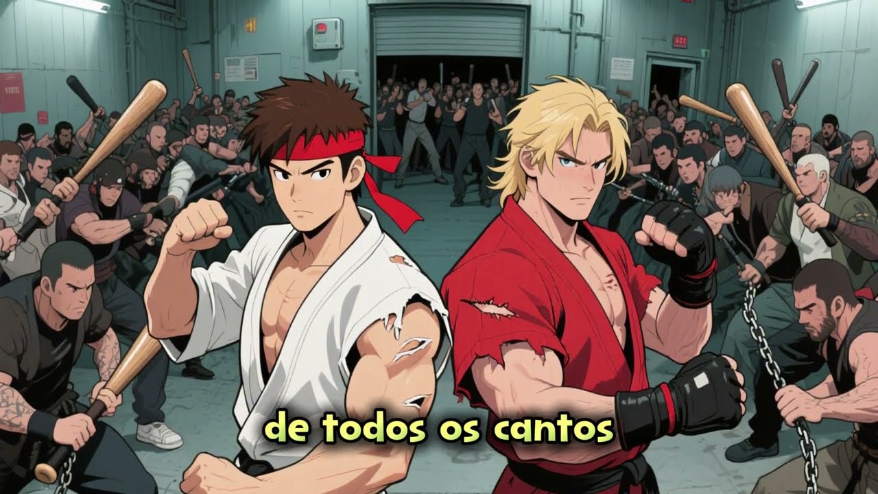 Ryu e Ken em resgate da garota Maya # 01 #streetfighter #capcom