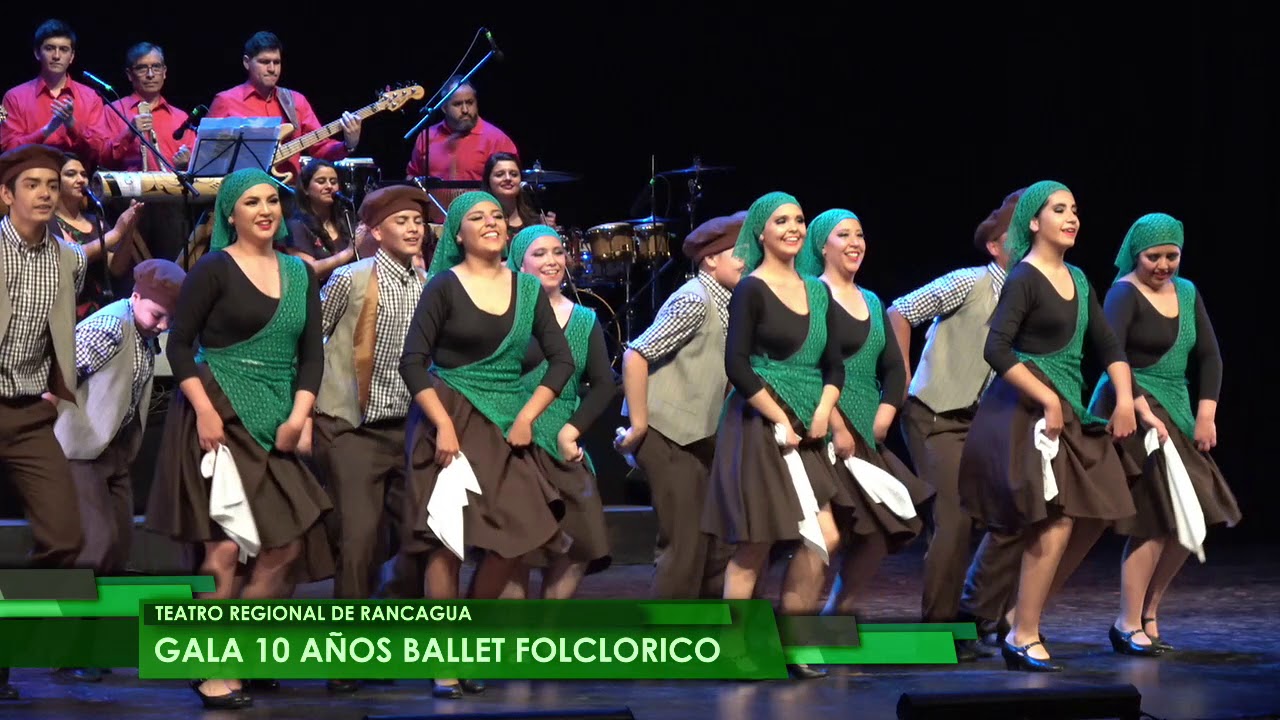 GALA 10 AÑOS BALLET FOLCLORICO DE RANCAGUA