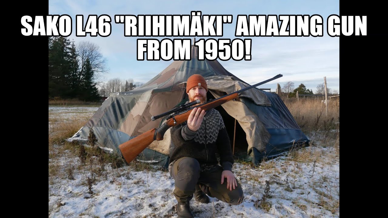 SAKO L46 Riihimäki 222 Remington, AMAZING gun!