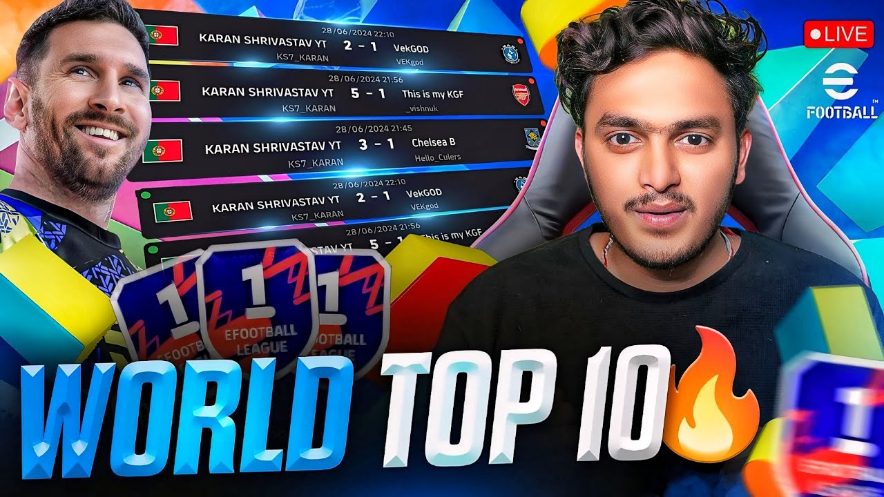RANKPUSH WITH BLITZ RUMMI | eFootball mobile Live  #efootball
