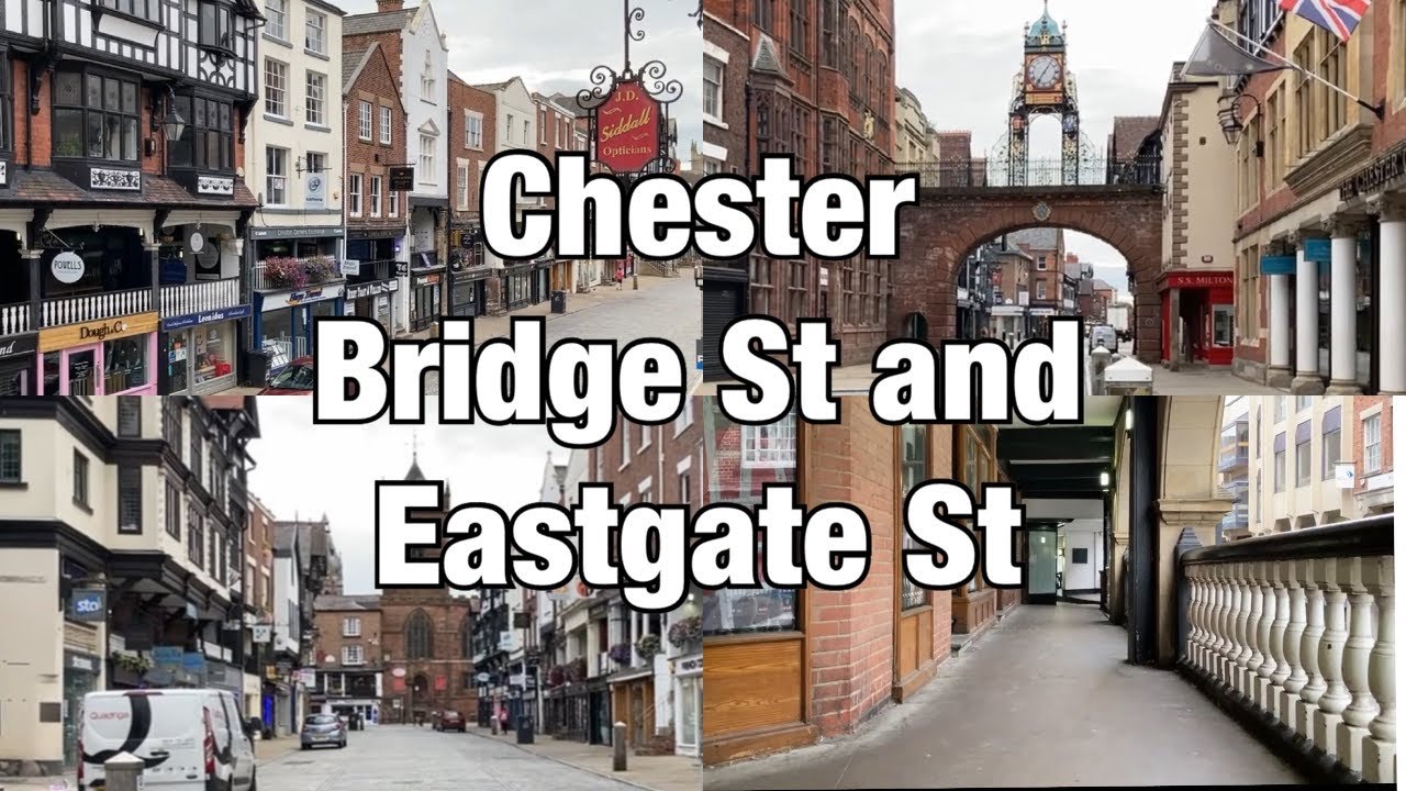 Chester Walking Tour (Bridge Street and Eastgate Street) #chester #historiccity
