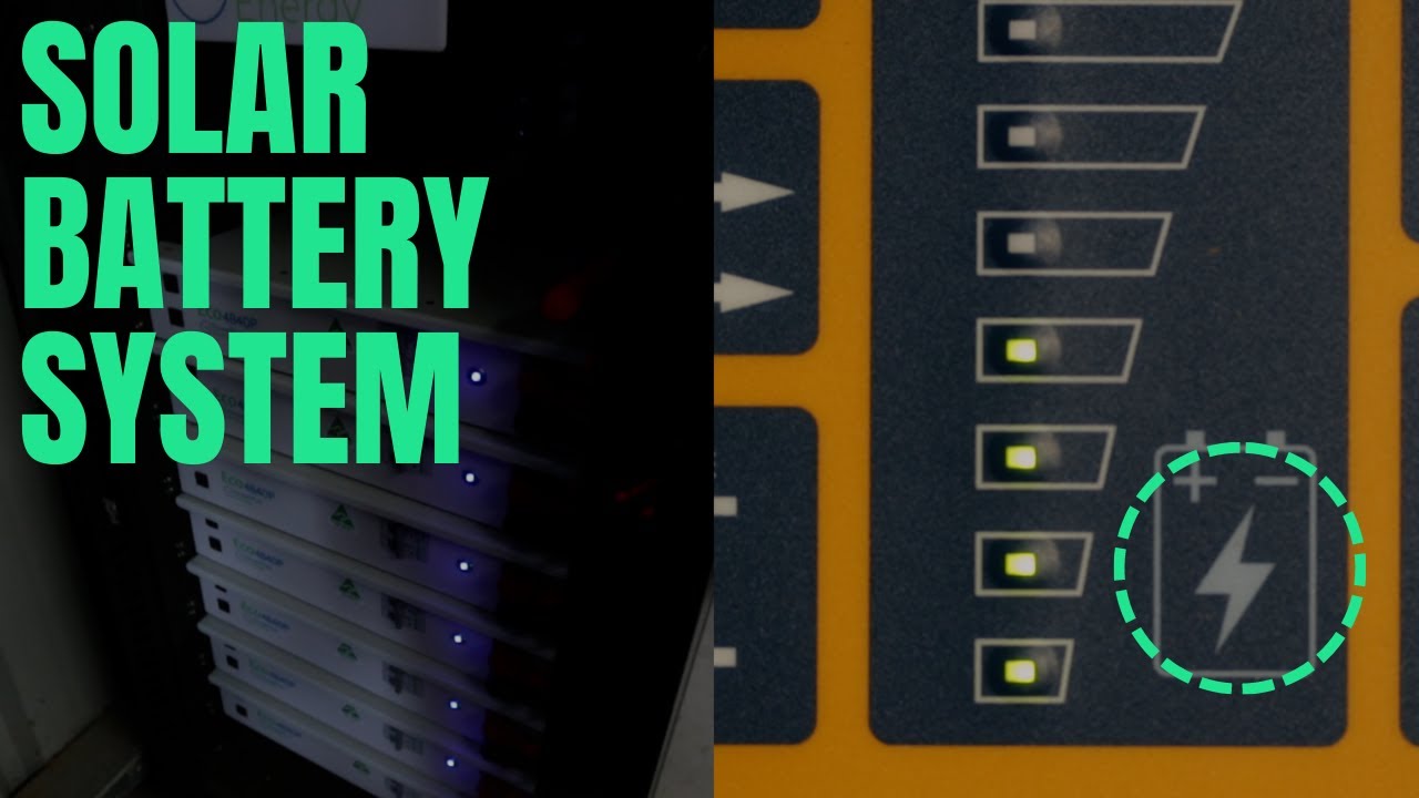 How do solar battery systems work?