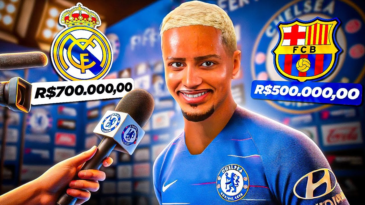 ANTES DA GRANDE FINAL EU RECEBI PROPOSTAS PARA SAIR DO CHELSEA | MODO CARREIRA CADUH TREM !! FC25