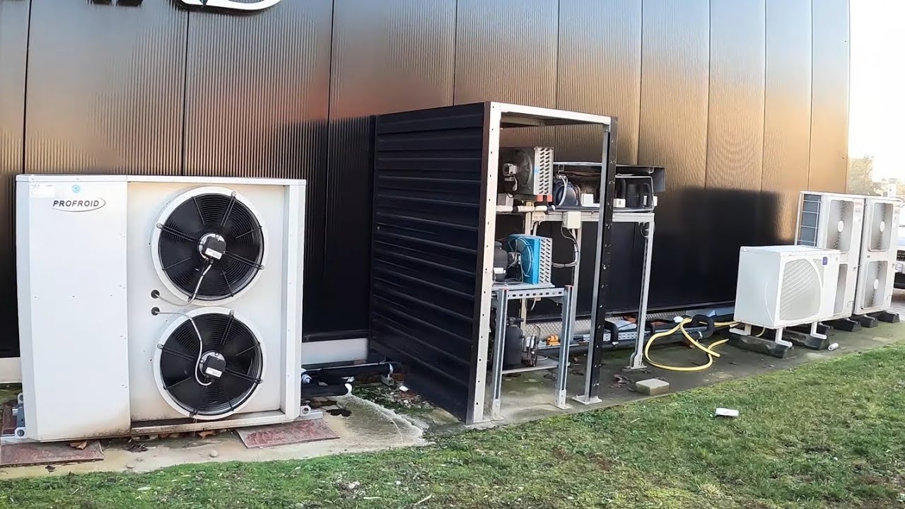 Several refrigeration components | 2 running w/ start up.