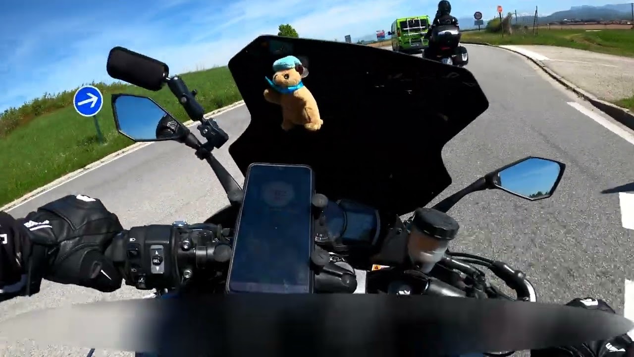 Les Gorges du Fier balade moto z1000sx insta360