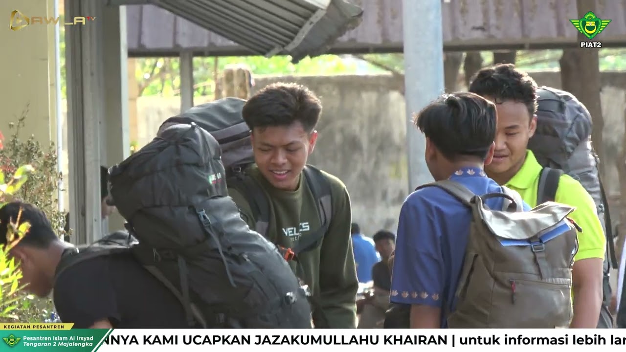 KEDATANGAN SANTRI PESANTREN ISLAM AL IRSYAD TENGARAN 2 MAJALENGKA TANGGAL 22 JULI 2023