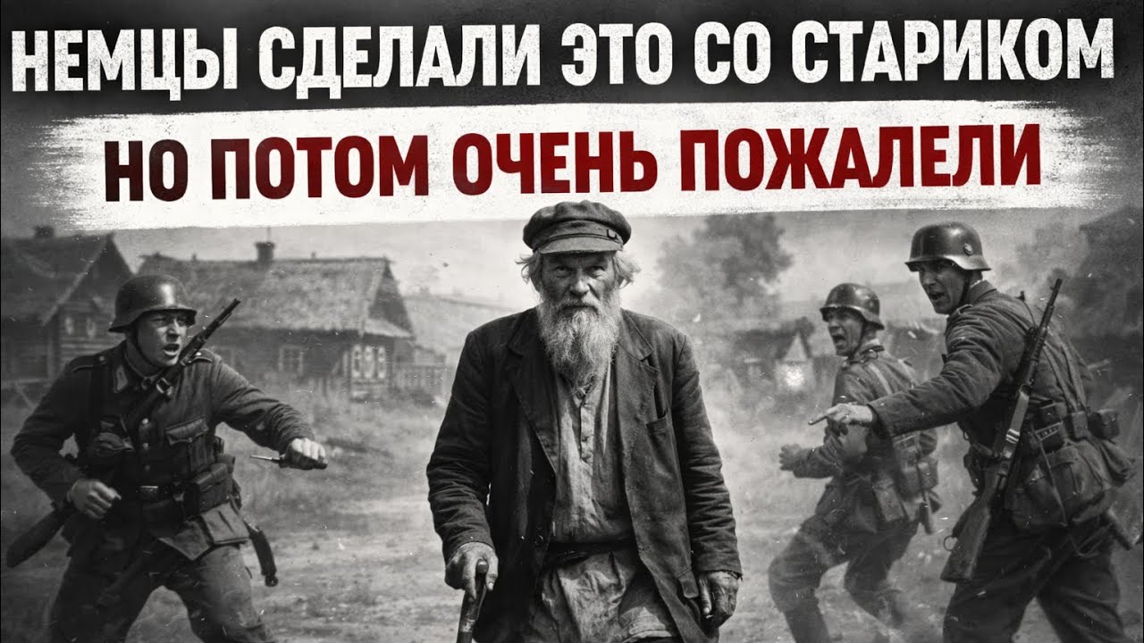 Немцы сделали это со стариком, но после очень пожалели